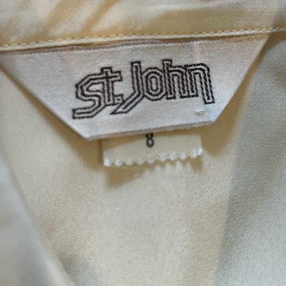 Vintage St. John Blouse Designed by Marie Gray Top New Size 8 - Picture 5 of 8